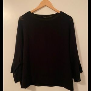 Zara Woman Black Blouse